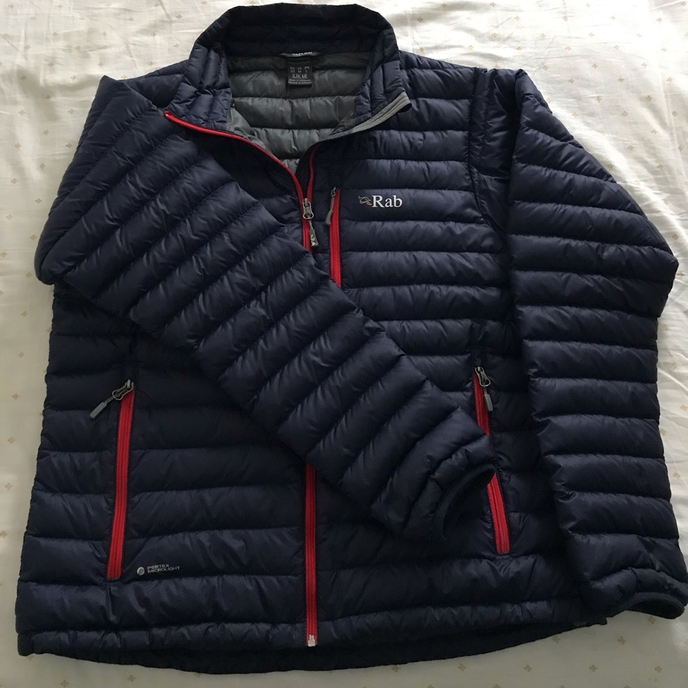 Rab Microlight Down Jacket - Men’s M - Blue